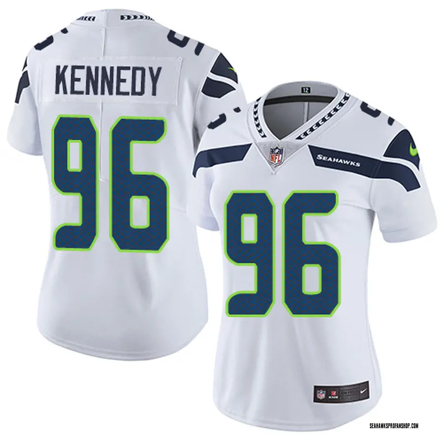excursionismo Empuje Comparar Cortez Kennedy Seattle Seahawks Women's Limited Nike Jersey - White
