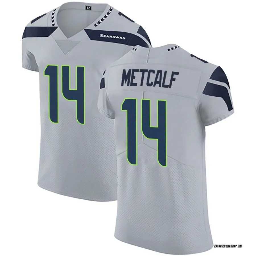 gray dk metcalf jersey