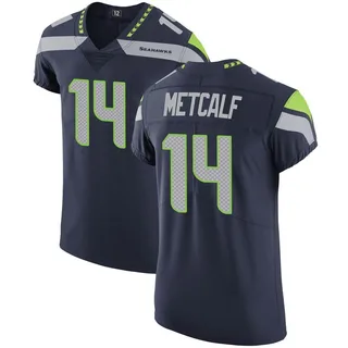 Nike Men's Seattle Seahawks DK Metcalf #14 White Game Jersey