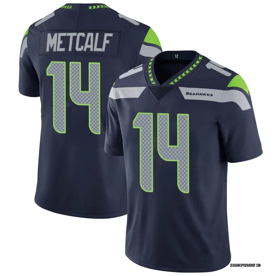 Dk Metcalf Seattle Seahawks Men S Limited Team Color Vapor Untouchable Nike Jersey Navy