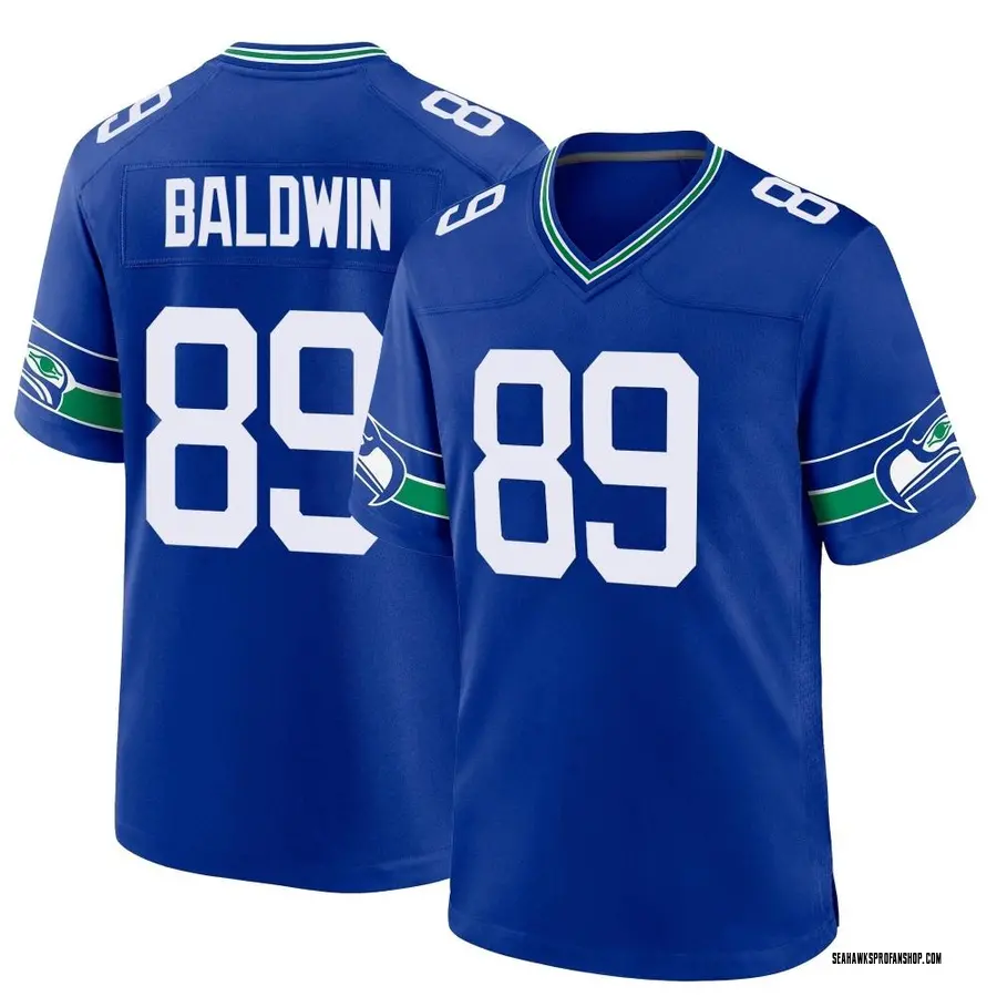Doug Baldwin Seattle Seahawks Navy Blue jersey