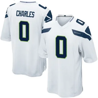 Irvin Charles Seattle Seahawks Youth Game Nike Jersey - White