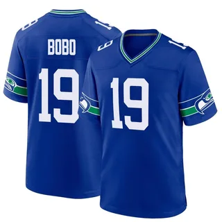 Jake Bobo Seattle Seahawks Men's Game Throwback Nike Jersey - Royal