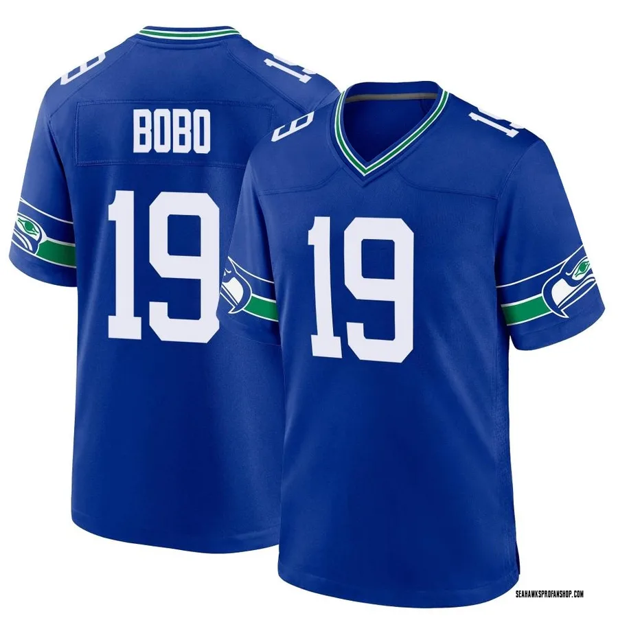 Jake Bobo Seattle Seahawks Men's Game Throwback Nike Jersey - Royal