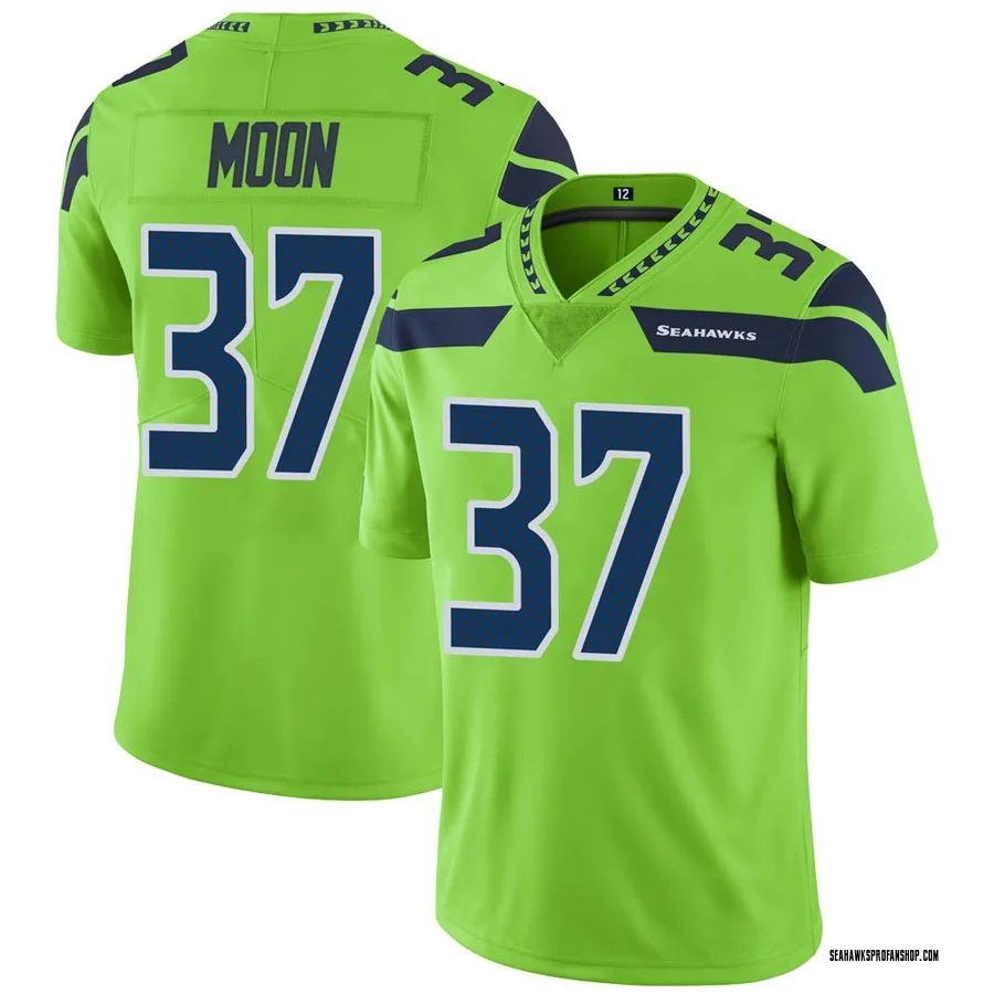 Joshua Moon Seattle Seahawks Men s Limited Color Rush Neon Nike