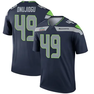 Joshua Onujiogu Seattle Seahawks Youth Legend Super Bowl LX Patch Nike Jersey - Navy
