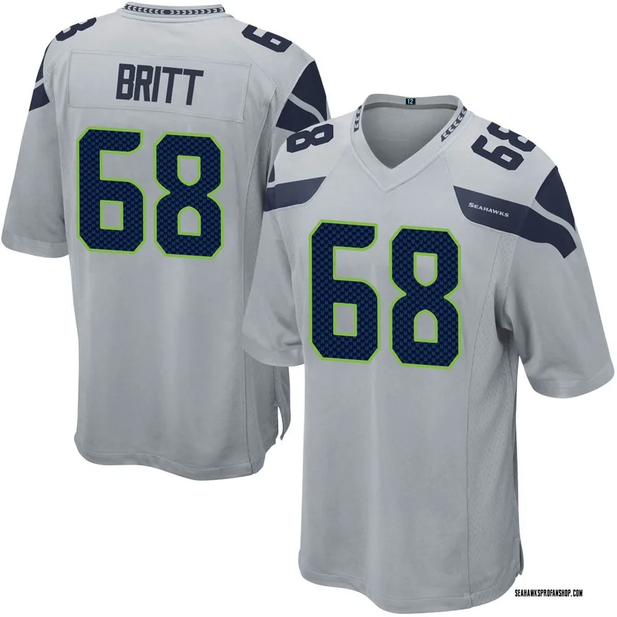 britt seahawks jersey