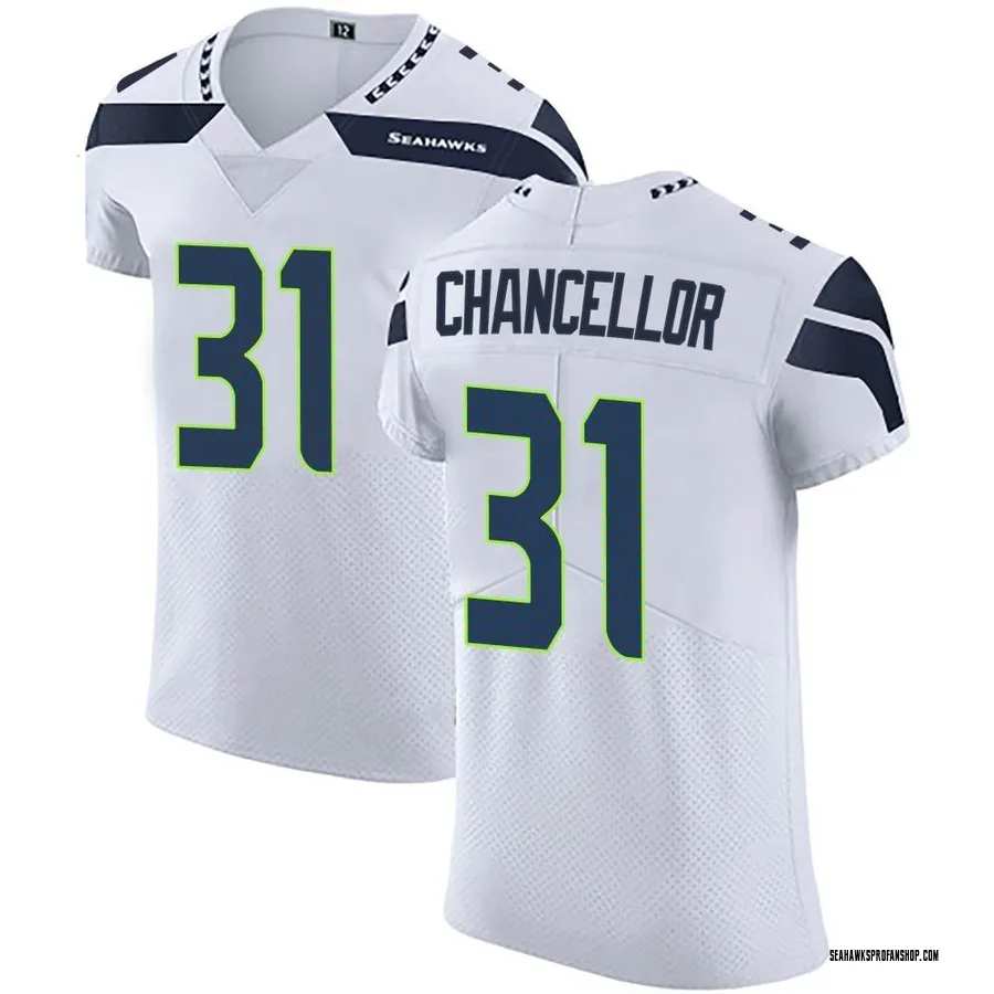 kam chancellor white jersey