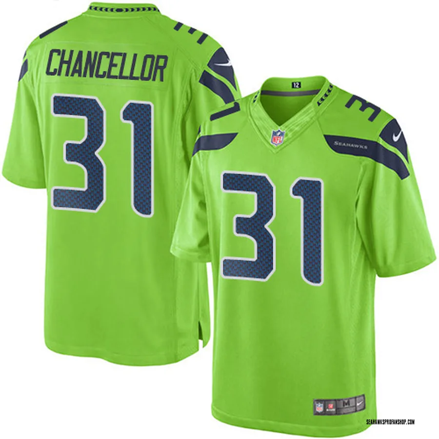 kam chancellor color rush jersey