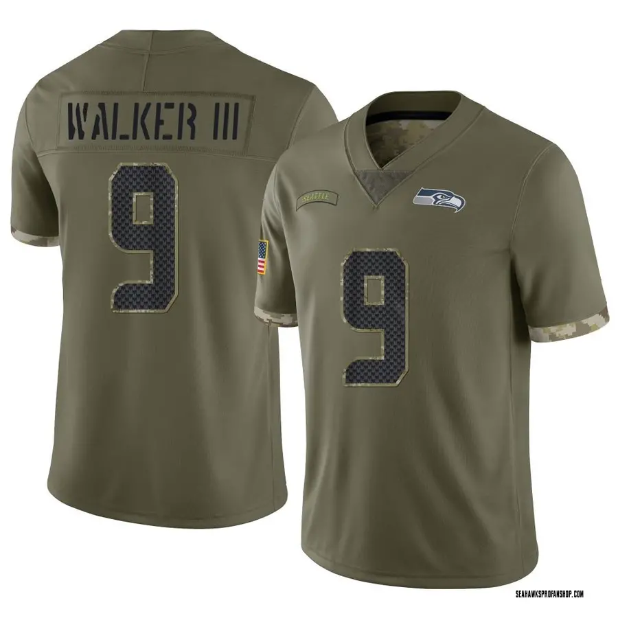 Kenneth Walker III Seattle Seahawks Men's Limited 2022 Salute To ...