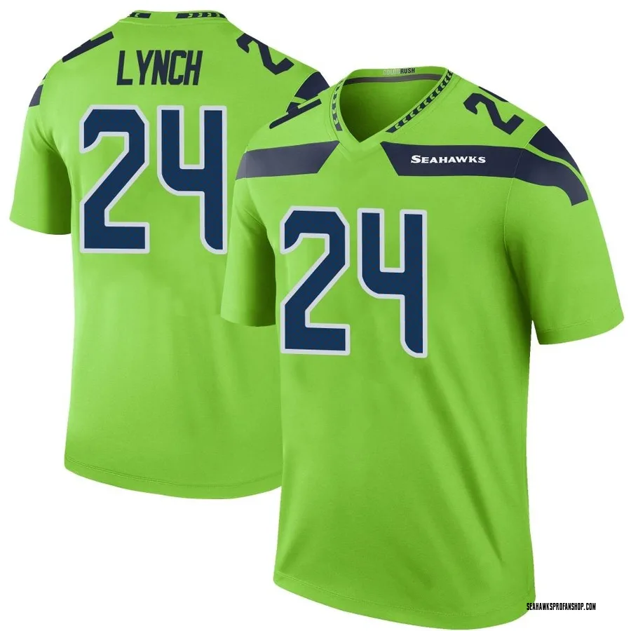 marshawn lynch jersey green