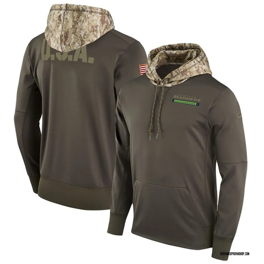 seahawks salute to service hoodie